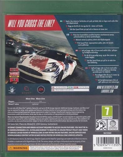 Need for Speed - Rivals - Xbox One Spil (A-Grade) (Genbrug)